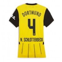 Borussia Dortmund Nico Schlotterbeck #4 Domáci Ženy futbalový dres 2024-25 Krátky Rukáv